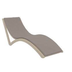 Furnlink Slim Sunlounger With Cushion by Siesta