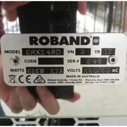 NEW - ROBAND Square Glass Cold Display SRX24RD Food Display