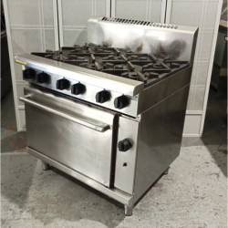 Used Waldorf Gas 6 Burner Oven Range RN8