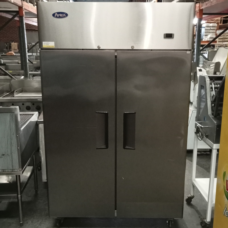 Used Atosa 2 Door Stainless Steel Storag