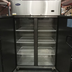 Used Atosa 2 Door Stainless Steel Storag