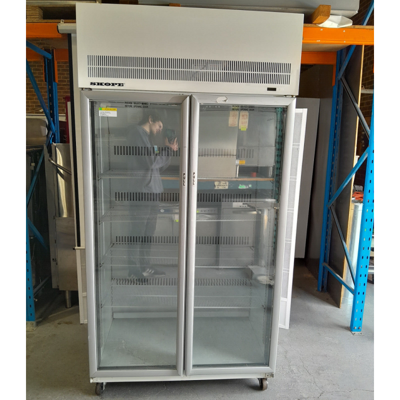 Skope TMEF1000-DK 2 Door Upright Freezer