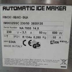 Used Bromic IM0032SSC 31kg/24h Ice Machine 17kg Storage