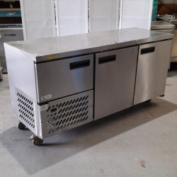 Used Anvil Underbench 2½ Door Fridge UBS6180