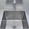 Used Custom made Stainless steel 3 Bowl Sink