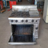 Used Waldorf RN8613GF 4 Burner & 300mm Flat grill With Oven