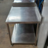 Used Custom made Stainless steel Bench 800mm Wide