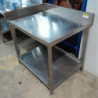 Used Custom made Stainless steel Bench 800mm Wide