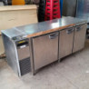 Used Fukushima TRC-60RE 3 Door Underbar Fridge