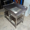 Used Stainless steel Commercial Dishwasher Inlet and Racks Holder