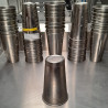 Used Stainless Steel Milkshake Mixing cups