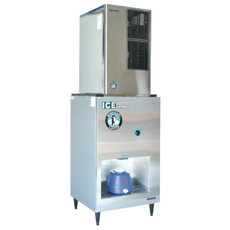 Hoshizaki DB-200H-WORKSITE H2O Cuber Ice and Water Dispenser 