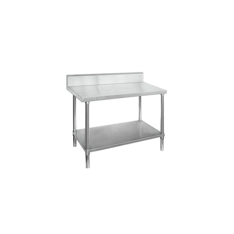 FED - WORK TABLES WITH UNDERBENCH AND SPLASHBACK - WBB6-1200/A