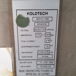 Used Koldtech SQRCD.18-BA 1800mm Cake Display Fridge