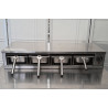 Used Commercial Hot Food Warmer Holding Cabinet 4 Tray Holder