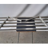 Used Stainless Steel Kitchen Wall Rack With Brackets