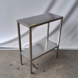 Used Stainless Steel Bench 300mm Deep