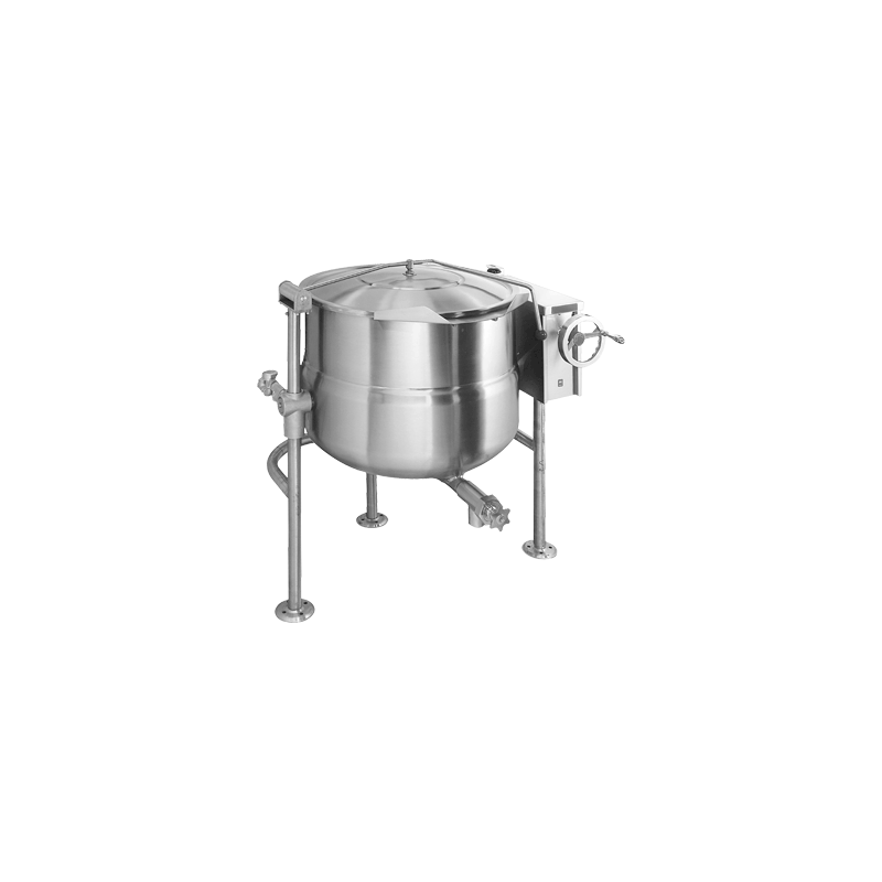 Crown DLT20 76 Litre Direct Steam Kettle - Tilting Tri-Leg