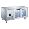 Glacian BCG71815 2 Door Fridge 760mm Deep Glass Doors