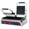 Anvil TSS3000 Panini Press Double Ribbed Top Flat Bottom