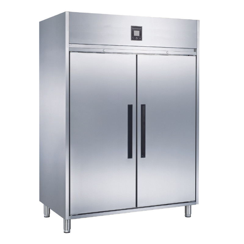 Glacian GUF2140 Stainless Steel Upright 2 Door Freezer