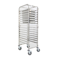 ICE TRS1015 Stainless Steel Multi Use Trolley