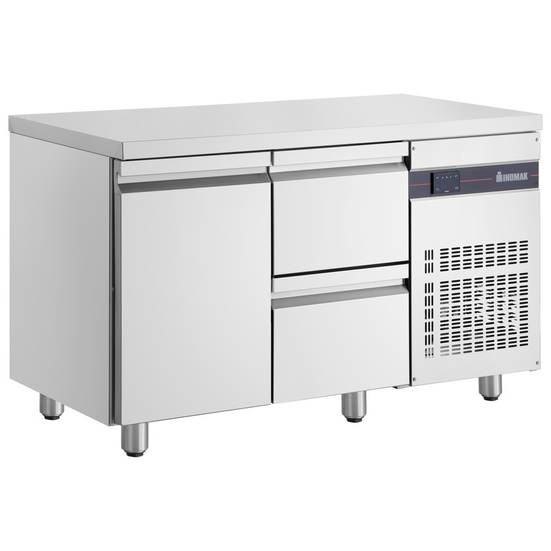 Inomak UBD2000 Under Bar Fridge 1 Door 2 Drawers