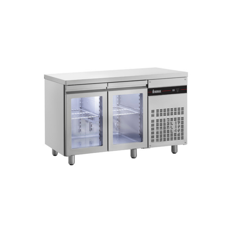 Inomak UBI7134G Glass Undercounter Fridge 1345mm