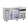 Inomak UBI7134G Glass Undercounter Fridge 1345mm