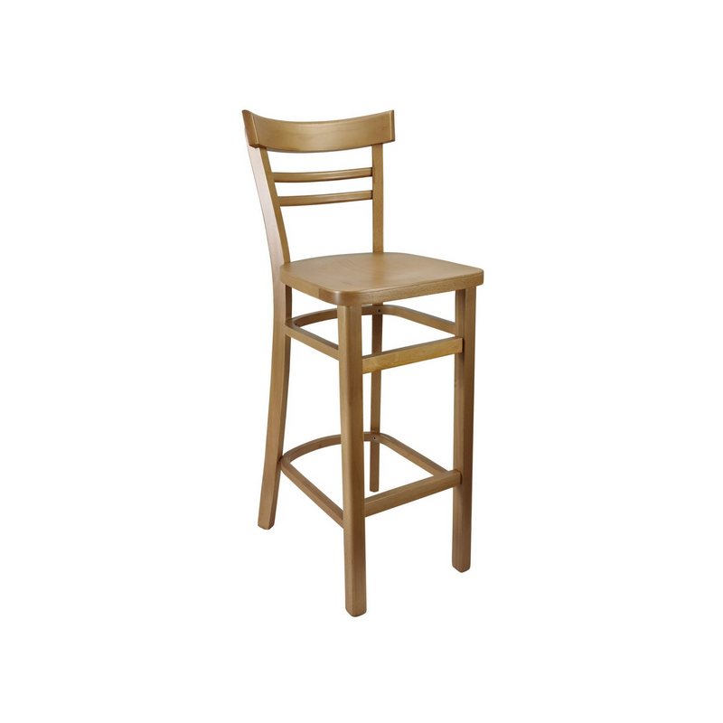 Furnlink Vienna Barstool Timber Seat by Durafurn