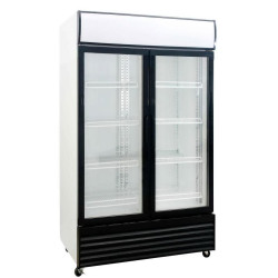 Saltas DFS1000 Double Door Display Fridge