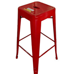 Replica Tolix Bar Stool Red