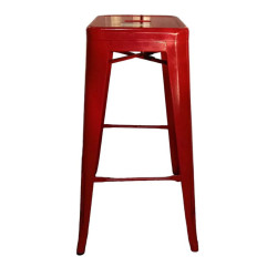 Replica Tolix Bar Stool Red