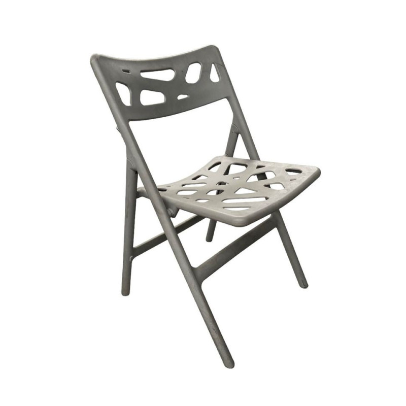 Folding In/Outdoor Chairs, Grey