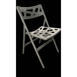 Folding In/Outdoor Chairs, Grey