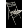 Folding In/Outdoor Chairs, Grey