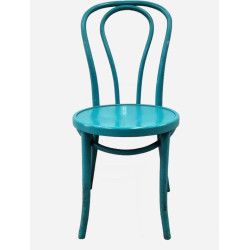 Thonet style Aqua Timber Bentwood Dining Chairs