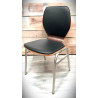 Ply wood Restaurant Chairs With Black Vinyl Pad  - Model: CY-113