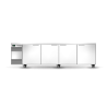 Skope  BackBar 4 Solid Swing Door SlimLine Fridge