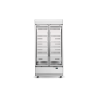 Skope  SKB900N-AC 2 Glass Door Display or Storage Fridge, Lit Sign