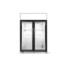 Skope  SKFT1300N-AC 2 Glass Door Upright Display or Storage Freezer, Lit Sign