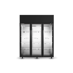 Skope  SKT1300N-A 2 Glass Door Display or Storage Fridge