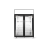 Skope  SKT1300N-AC 2 Glass Door Display or Storage Fridge, Lit Sign