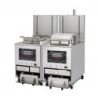 PXE 100 VELOCITY Eight Head - Automatic Filtering Pressure Fryer