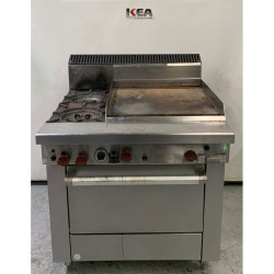 Garland 2 burner & 600mm hotplate range