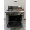 Garland 2 burner & 600mm hotplate range