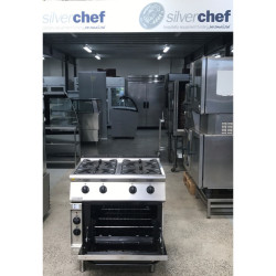 Used Mareno AC7FE-8G 4 burner & oven