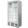 POLAR - CK478-A - G-Series Upright Back Bar  Stainless steel Cooler with Double Hinged Doors 490Ltr