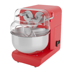 Bernardi  My Miss Baker - Benchtop 3 kg finished /10 Litre Double Arm Mixer, single speed, Rosso (RED)