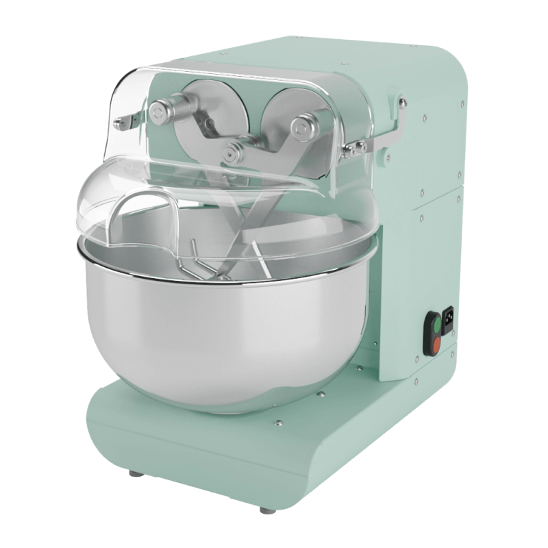 Bernardi  My Miss Baker - Benchtop 3 kg finished /10 Litre Double Arm Mixer, single speed, Salvia (MINTY FRESH)